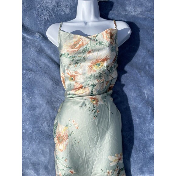 Shein floral dress knee  Midi Size L - Picture 5 of 10
